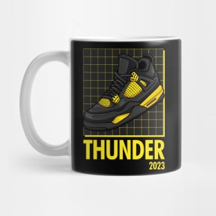 AJ 4 Retro Thunder Sneaker Mug